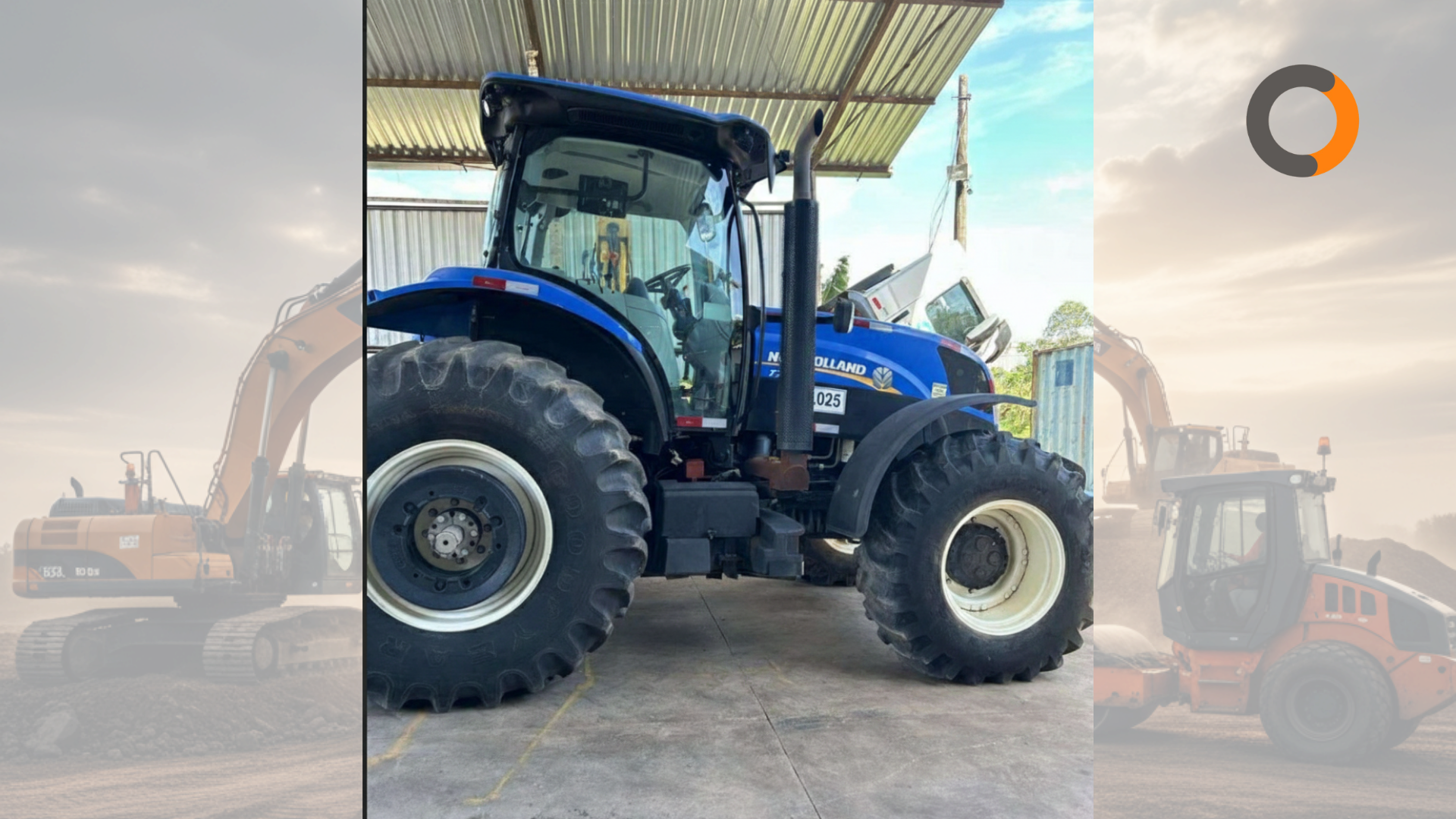 Trator de Pneus foto 4